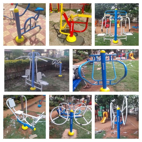 Outdoor gym equipment manufacturer in Madhya Pradesh